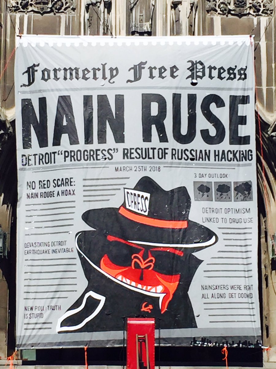 Stephanie Salvadero (@stephsalvadero) on Twitter photo So clever. #nainrouge <a href="/marchenainrouge/">Marche du Nain Rouge</a> #Detroit So clever. #nainrouge <a href="/marchenainrouge/">Marche du Nain Rouge</a> #Detroit