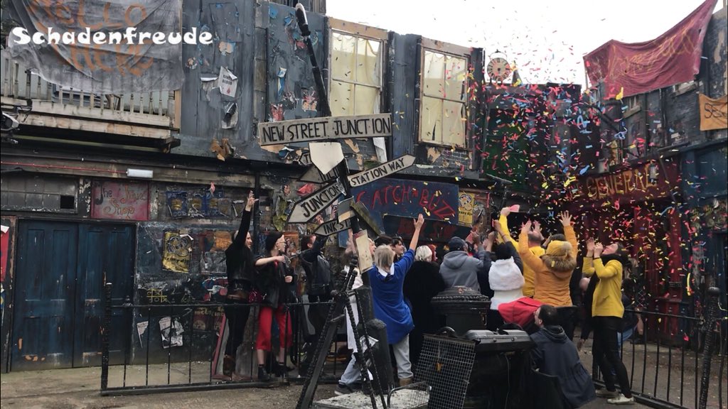 Brilliant work from Cast, Crew and Creatives to create the set today 🎬