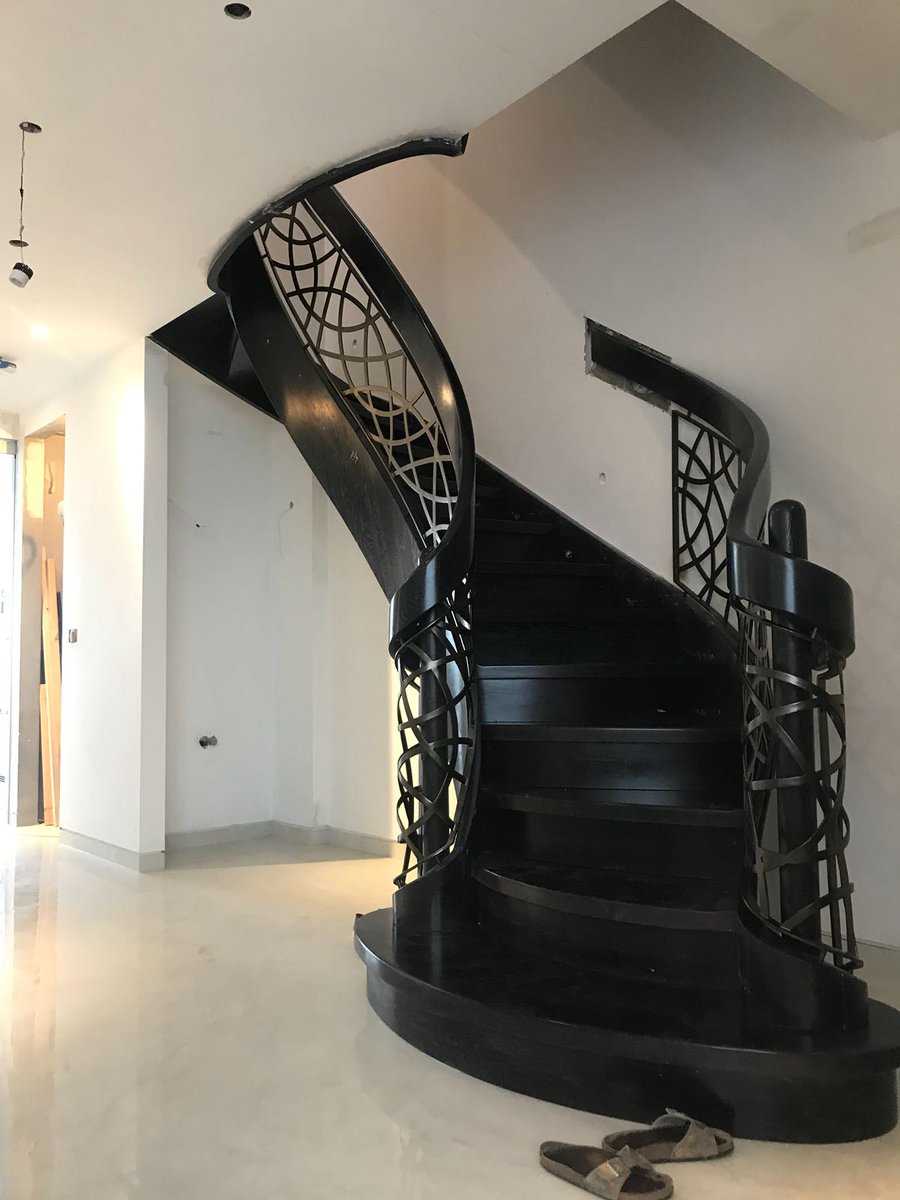 BarzelSteel's tweet photo. Magnificent piece of art created by our expert team of welders for yet another happy client 
For more details visit https://t.co/ZQqpXt3HWs
#barzel #steel #structuralsteel #steelworks #metalworks #metal #stainlesssteel #railings #staircase https://t.co/VQ5L8mSN6O