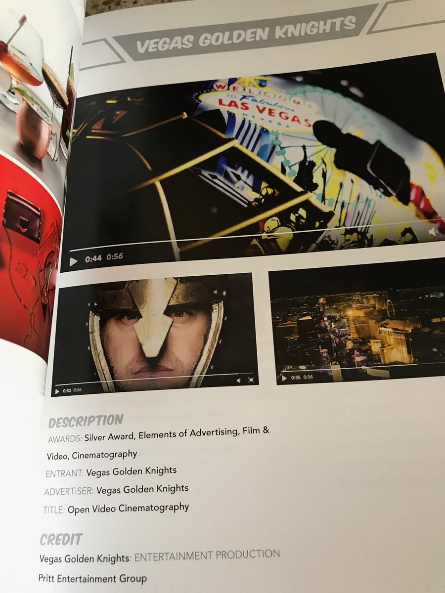 PEG (@prittentgroup) on Twitter photo Congratulations to our friends at the <a href="/GoldenKnights/">Vegas Golden Knights</a> on taking home 13 ADDY Awards last night at the American Advertising Awards, hosted by <a href="/AAFLasVegas/">AAF Las Vegas</a>, including one for the intro video we created with them. Proud to have been a part of this historic season! #VegasBorn Congratulations to our friends at the <a href="/GoldenKnights/">Vegas Golden Knights</a> on taking home 13 ADDY Awards last night at the American Advertising Awards, hosted by <a href="/AAFLasVegas/">AAF Las Vegas</a>, including one for the intro video we created with them. Proud to have been a part of this historic season! #VegasBorn