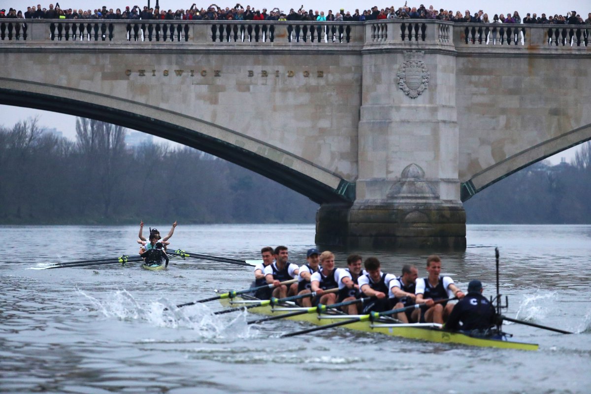 pulltogether's tweet image. A look back at some of yesterday’s action and celebrations. Congratulations again to the Cambridge teams @CUBCsquad @CUWBC on a fantastic performance, and all teams @OUBCsquad @OUWBCsquad involved on race day. @theboatraces @CR_UK #PullTogether
