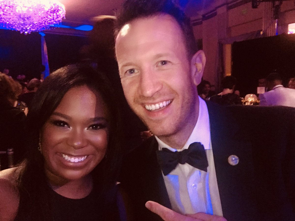 TheMelindaD's tweet photo. Always a pleasure spending time with the @HoustonRockets and @Bucks GOAT @stevenovak16. Last night at #DrivenToAchieve, we made a new hashtag: #CornerThreeOG 🙌🏽 https://t.co/5HJVvJjUGy