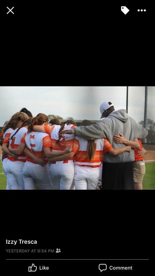ambush191's tweet photo. The second round of district starts tomorrow. We play at home, be there. ⚾️💛 #lastride #FLH https://t.co/I6WD746Zes