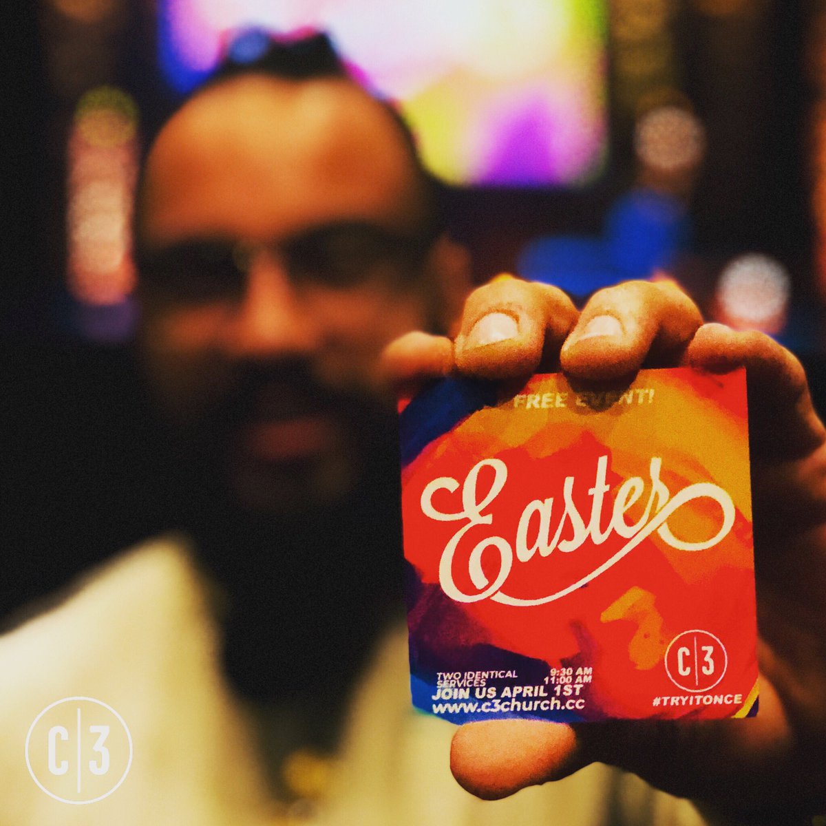 ourC3's tweet photo. Join us next Sunday for an unforgettable experience at our FREE EASTER EVENT! Just #tryitonce and discover C3 for yourself.
#eastorlando #orlando #ucf #faullsail #easter #c3theplacetobe #marchtoeaster https://t.co/T0m2IHjKWK