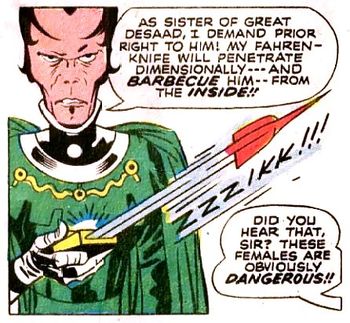 Comix_N_Games's tweet photo. Recommended #Comic - #MisterMiracle #6 (1972) "Wait for Godot" - First appearance of The #FemaleFuries (#Bernadeth, #Lashina, #MadHarriet, #Stompa) &amp; #FunkyFlashman - #DC #Comics #DCcomics https://t.co/qt0xtVNW3p