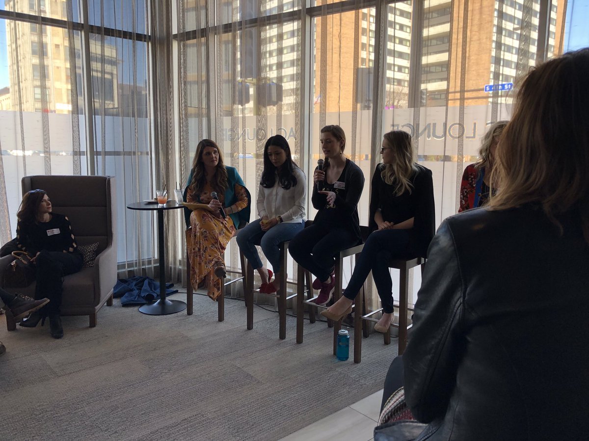 AshleyGrossman's tweet photo. SO happy to be surrounded by all these warm, driven women at @girlcreativeMSP. #GirlCreative. #FirstTimer https://t.co/NeToU99bms