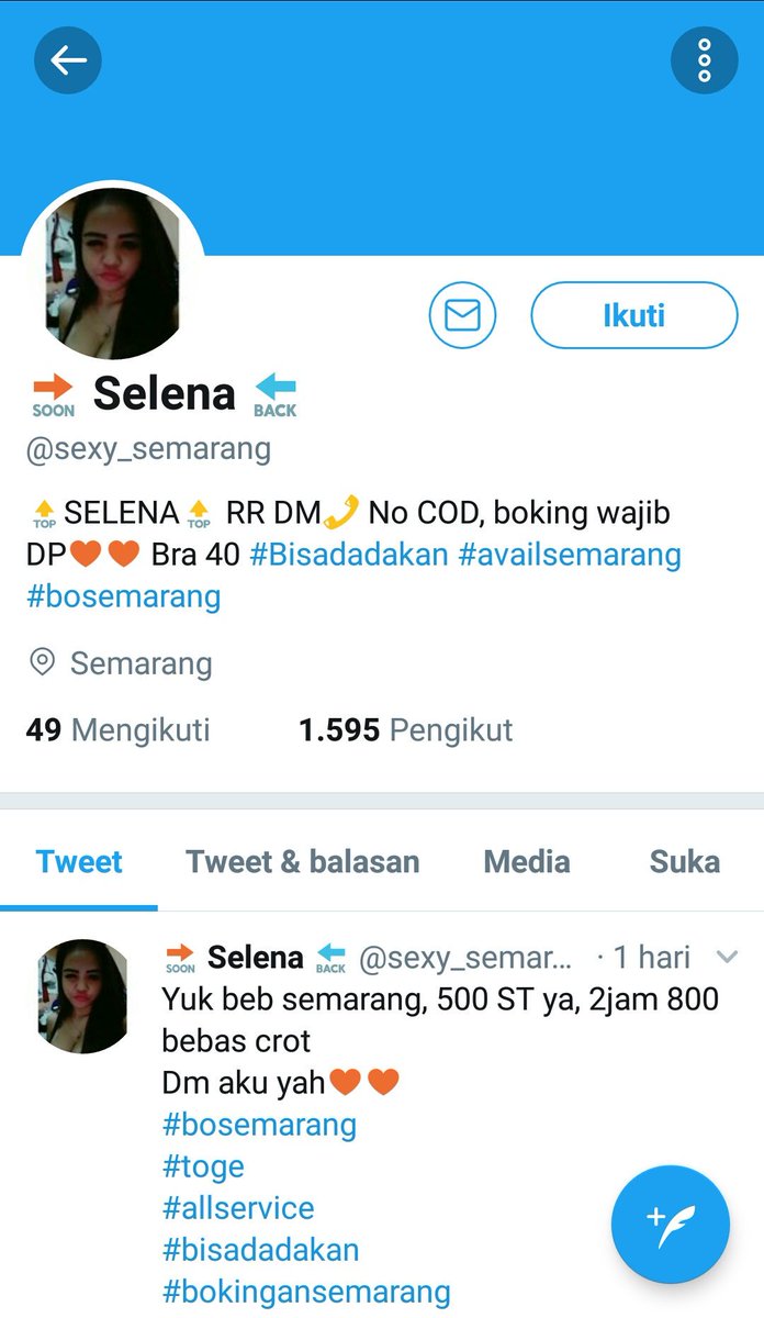 Akun ini penipu

@Mayaboking

Sedang dalam penyelidikan pihak kepolisian

Bank BNI Atas Nama Sdri Nabila Sausa
No rek : 583326267