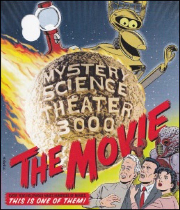 mst3kmotivation's tweet photo. It’s been a nice &amp; lazy Sunday so we’re celebrating with the classic!
One of these days we’re going to have to upgrade to the Blu Ray 😒
(...blame the flat earth guy.)
#MST3K https://t.co/v1U0Xk3nMW