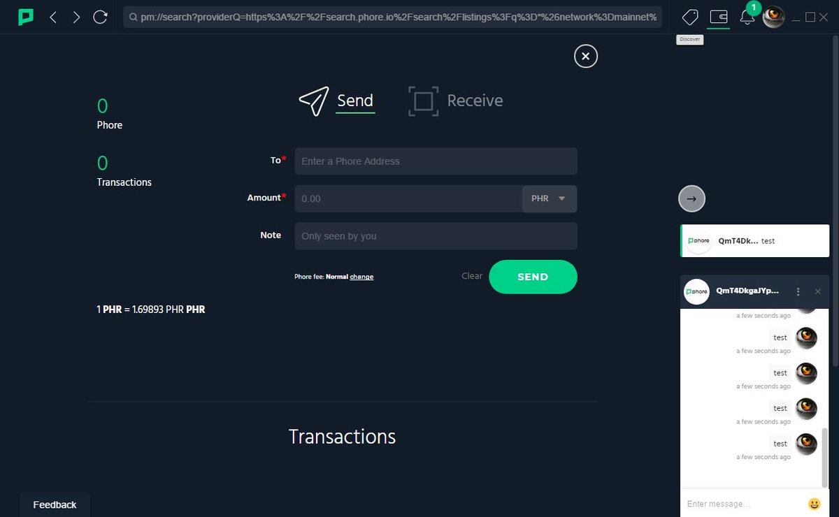 Phore Blockchain tweet media