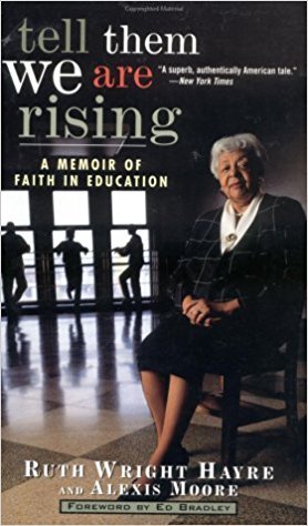 TFortJenk's tweet photo. A1: Tell Them We are Rising! A must read memoir. #ProjectLITChat #edus673 https://t.co/L6JpNoXh3T