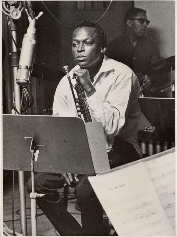Miles Davis et sa trompette, moment de réflexion, 1959 #histoire