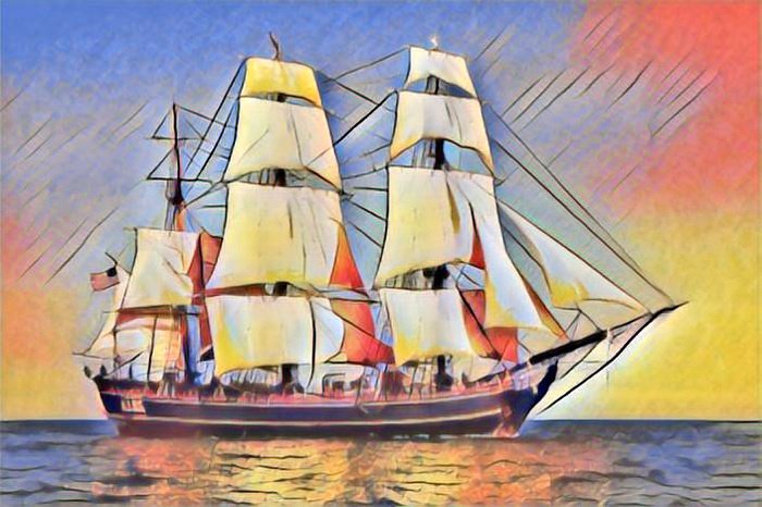 xxx3yz's tweet photo. The HMS Bounty https://t.co/ECxr86X4Ab