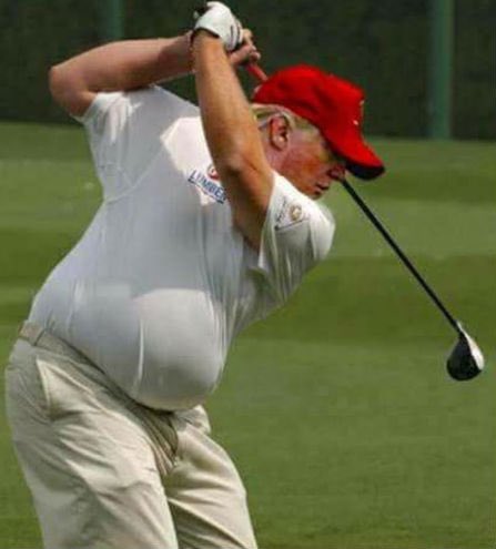 banksbrian's tweet photo. @TomSteyer Same reason he didn't veto spending bill Friday. #PresidentGolf https://t.co/AhAm9OnG5y