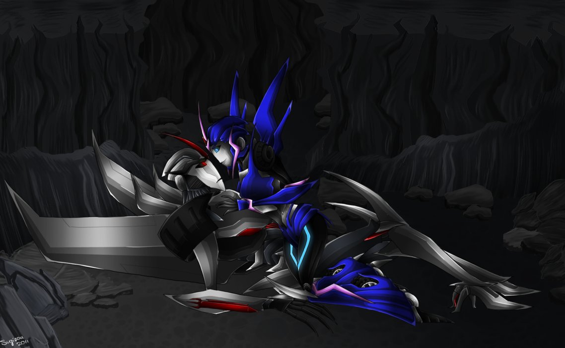 Transformers Prime Arcee x Starscream