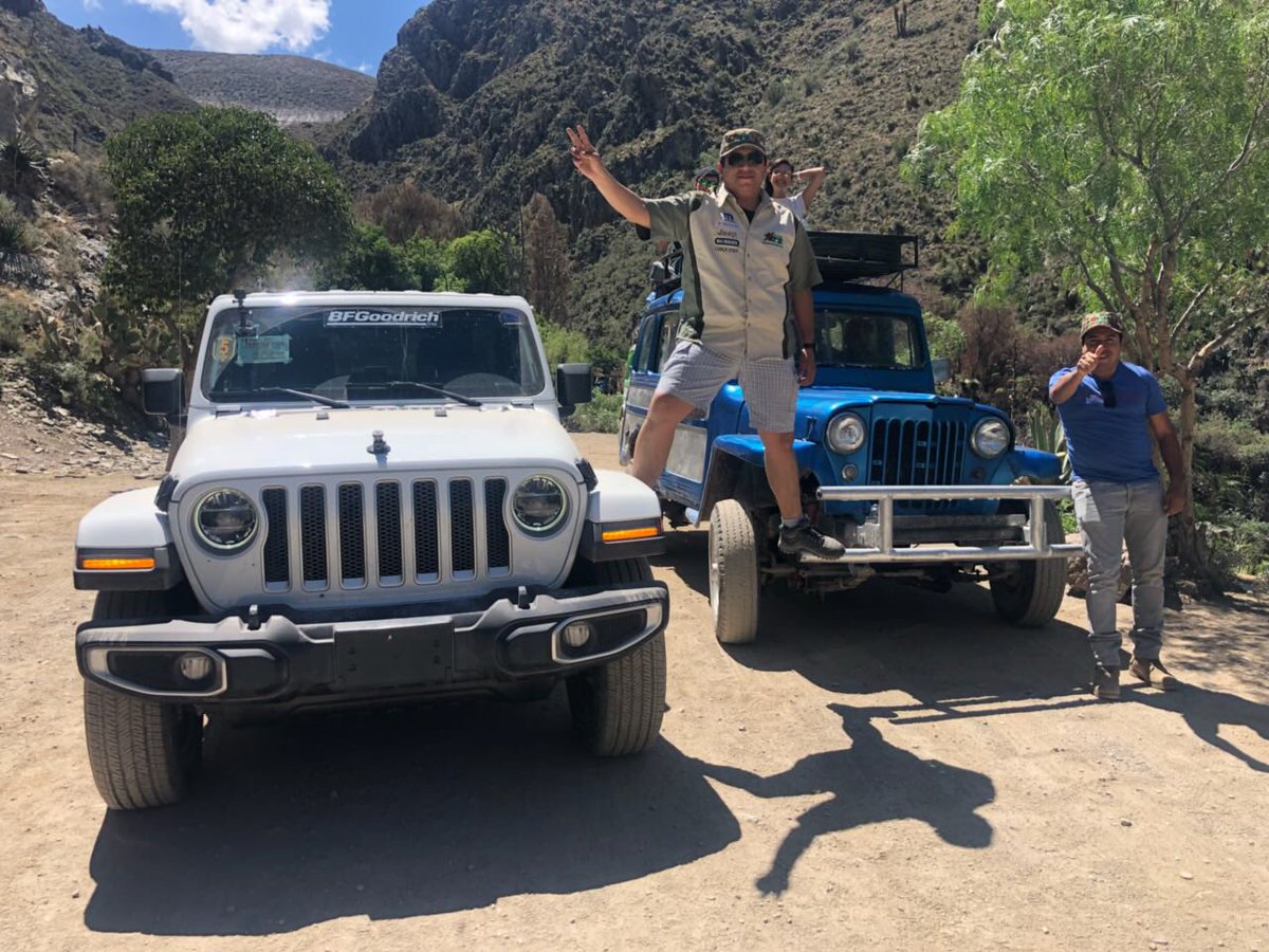 MoparMexico's tweet photo. San Luis Potosí es testigo del poder todo terreno que @MoparMexico, @JeepMx y @boscocamp4x4 en conjunto demuestran. #PoderMopar https://t.co/hL6v9wxbCZ