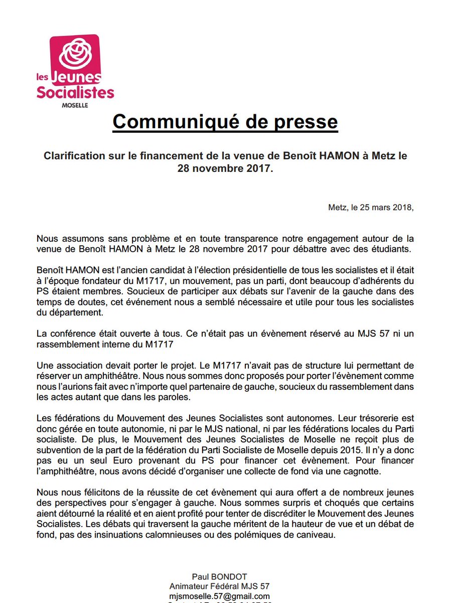 MJSMoselle's tweet photo. @ad_usquefidelis @ktirou @TedLunique @SetsilaicosS @partisocialiste @benoithamon @GenerationsMvt @adevillaines @AbelMestre @JulienChabrout @stephlerouge @AssoNISD @RachidLaireche @canardenchaine @roxane_Lundy @benlucas80  https://t.co/gUjKRbeNKF