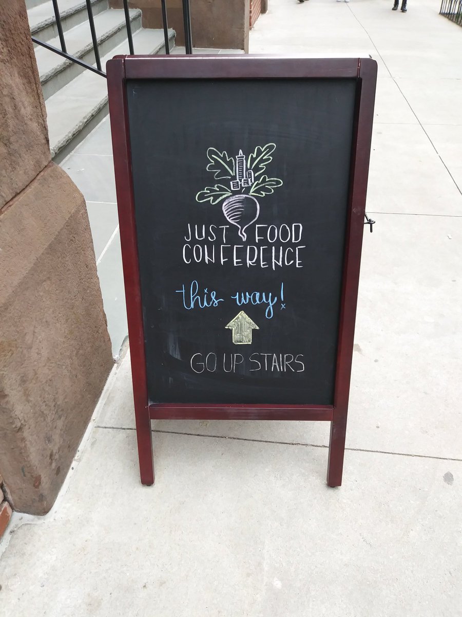 kristinapuga's tweet photo. The @justfood #conference @TeachersCollege is always such an educational experience! Honored to have moderated the #Latinas in #foodjustice panel today with @CatarinaRivera @PlantBasedLatin @EileenZFuentes SO much more discussion to be had on this important topic! ๐๐ฟ๐ https://t.co/YhdMc5NwpZ