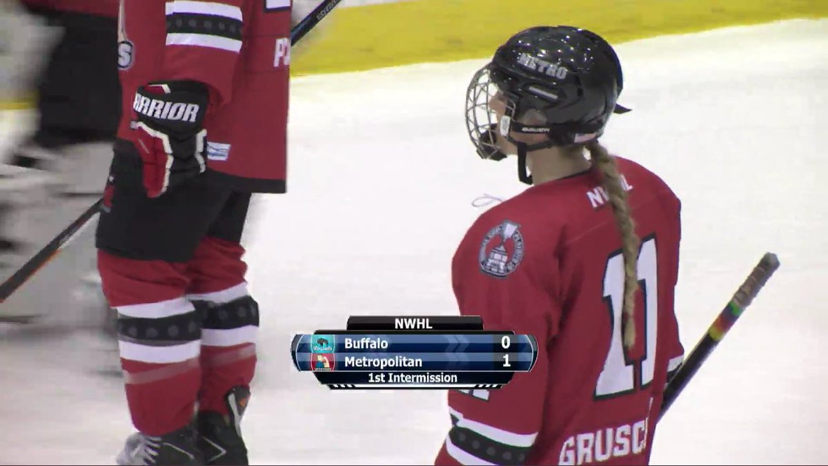 PHF (@phf) on Twitter photo It’s 1-0 <a href="/Riveters/">Metropolitan Riveters</a> after 1, thanks to a goal from <a href="/AlexaGruschow/">Alexa Gruschow</a> 💪 #IsobelCupFinal It’s 1-0 <a href="/Riveters/">Metropolitan Riveters</a> after 1, thanks to a goal from <a href="/AlexaGruschow/">Alexa Gruschow</a> 💪 #IsobelCupFinal