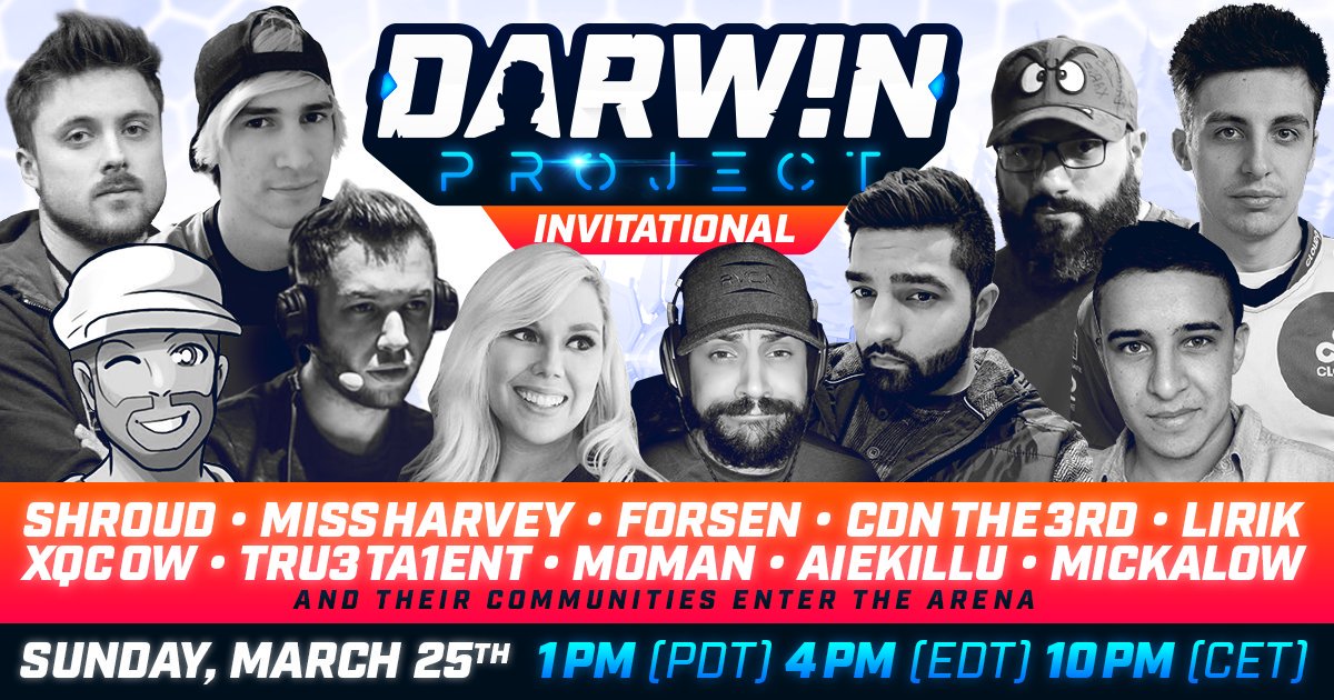CDNThe3rd's tweet photo. #TheViewage we're about to get this #DarwinProjectInvitational $50,000 Tournament going! Get in here!! I'm gonna need all the VOTES in these games as I can get guys! 

https://t.co/g9YGOE4FuJ

[+] https://t.co/I6uIzZUvHD