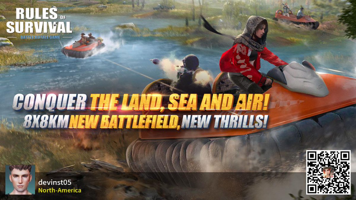 #RulesofSurvival