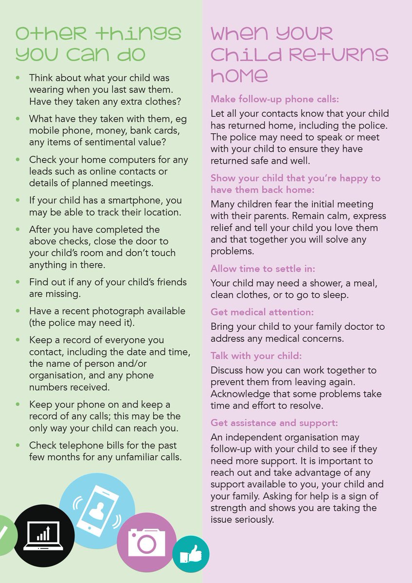 JsyYouthService's tweet photo. Info for Parents: What to do if your child goes missing. https://t.co/CuUmx4XktE