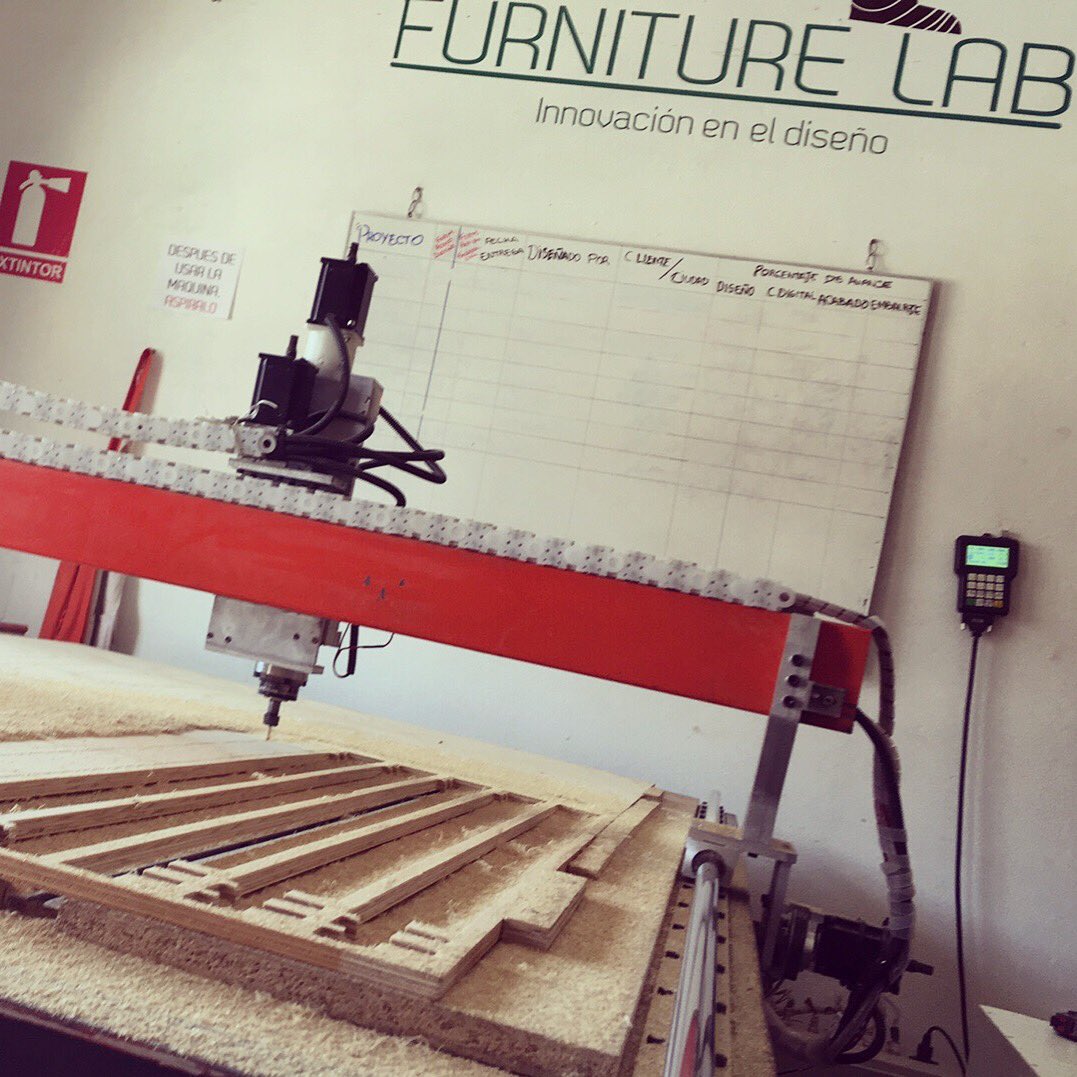 iFurniture_la's tweet image. #FurnitureLab #RouterCNC #Design #Makers