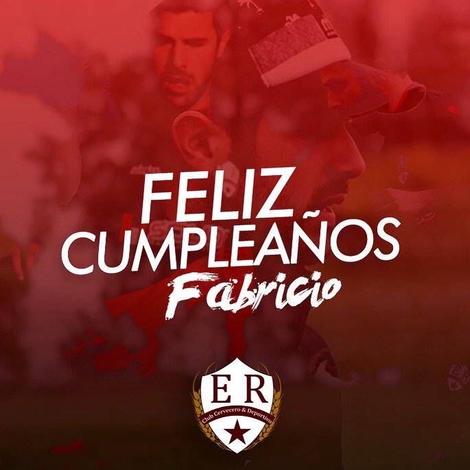 🎈En el dia de hoy se conmemora el cumpleaños de una de las personas que se convirtió de jugador a DT y en gran pulmon de este equipo, que sirve mas afuera que adentro de la cancha 😂

Le deseamos un muy feliz cumpleaños a <a href="/fabrihv/">Fabricio Hernandez</a>!!! 🎁