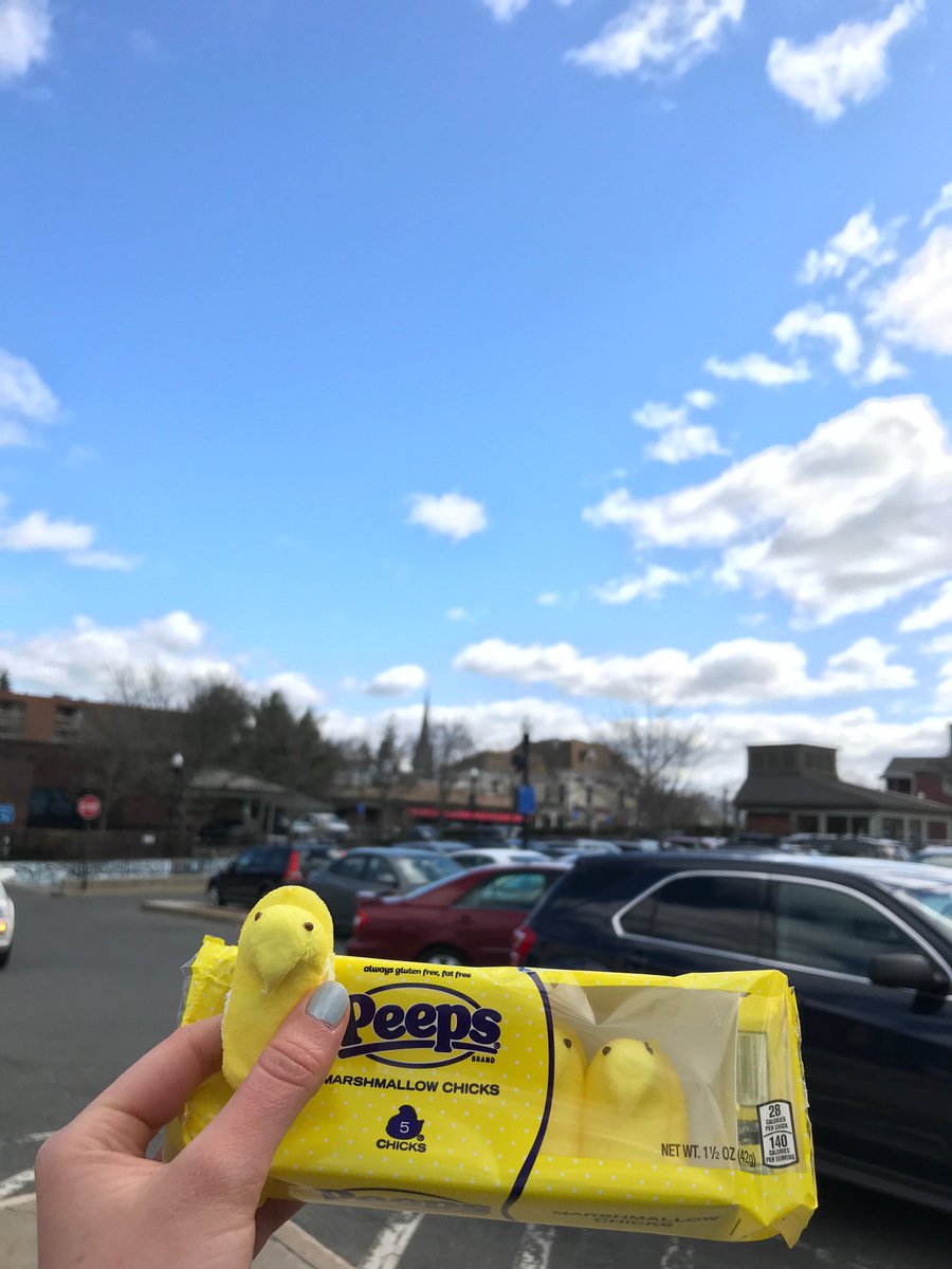 rachayyy's tweet photo. It's warm enough to wear a t-shirt (as opposed to multiple layers) under my jacket and Easter is just around the corner. HAPPY FIRST WEEK OF SPRING! 🐤🌷🌤 https://t.co/I6QM8B8B3s