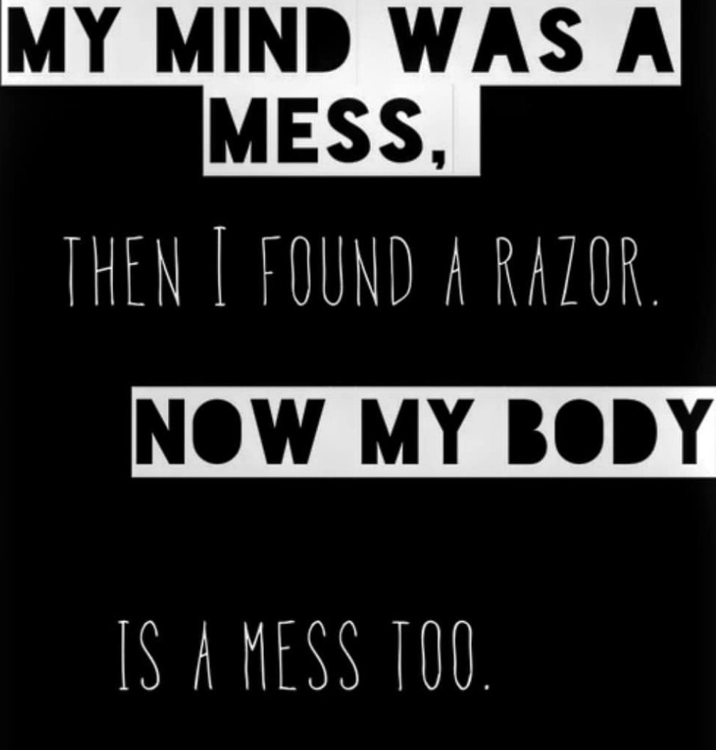 SoFuckingMessy's tweet photo. I give up.
Don't want to fight anymore.

Life is shit!!!!!!!

Any why wasn't I the lucky one? Why don't you love me?😭💔💔 Why didn't I find you first?💔 https://t.co/i9iy3JJEPG