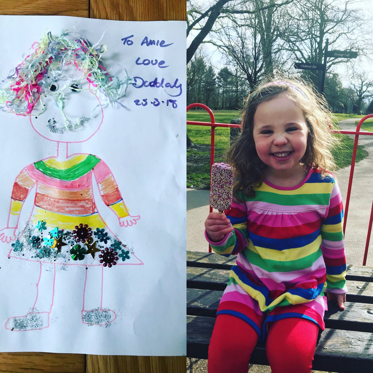 mrpaulhorrocks's tweet photo. #spotthedifference #mybeautifulprincess #weresoalike https://t.co/3wWFs7TdjA