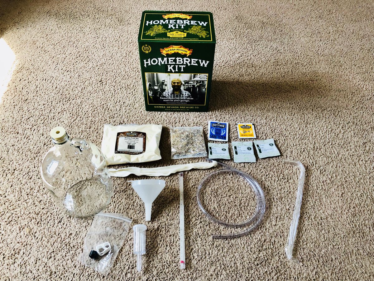 MonBeerDM's tweet image. Excited to become a homebrew advocate and celebrate Ken Grossman of @SierraNevada and his 30 years of homebrewing. Follow along to get an inside peak at this small batch homebrew.