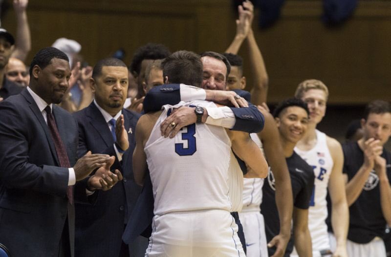 SRBlueDevils's tweet image. Grayson,

Four years.

Four years you’ve been with us. We won a championship, been with us through the ups and downs, and will be a part of #TheBrotherhood.

We love you, and thank you for everything you’ve done for us. You will forever be a Duke legend.

Sincerely, #DukeNation