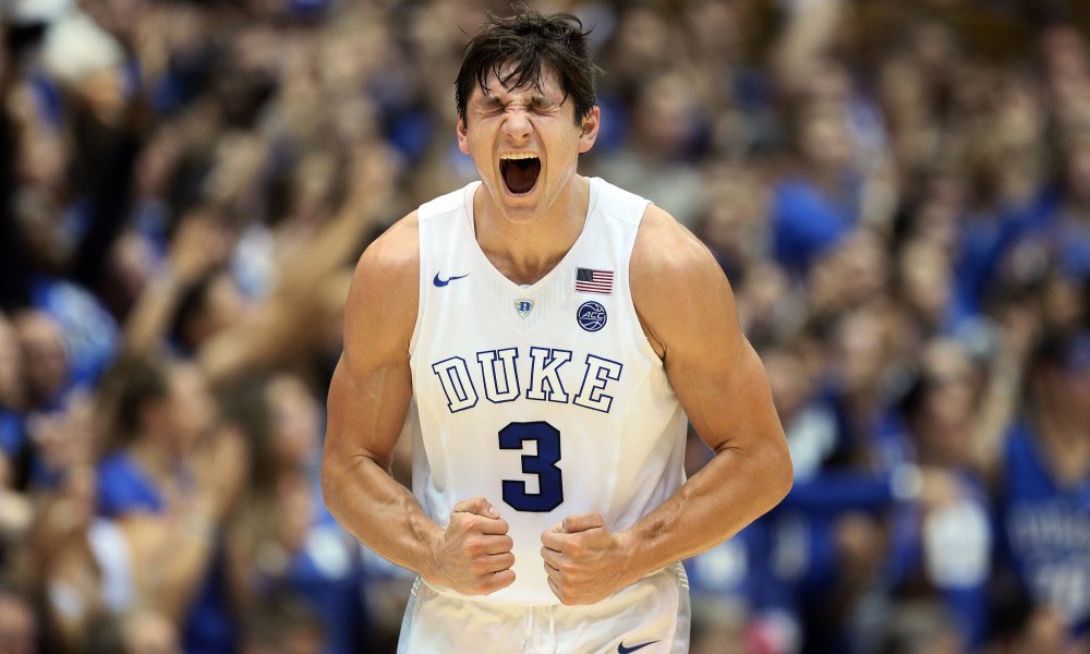 SRBlueDevils's tweet image. Grayson,

Four years.

Four years you’ve been with us. We won a championship, been with us through the ups and downs, and will be a part of #TheBrotherhood.

We love you, and thank you for everything you’ve done for us. You will forever be a Duke legend.

Sincerely, #DukeNation