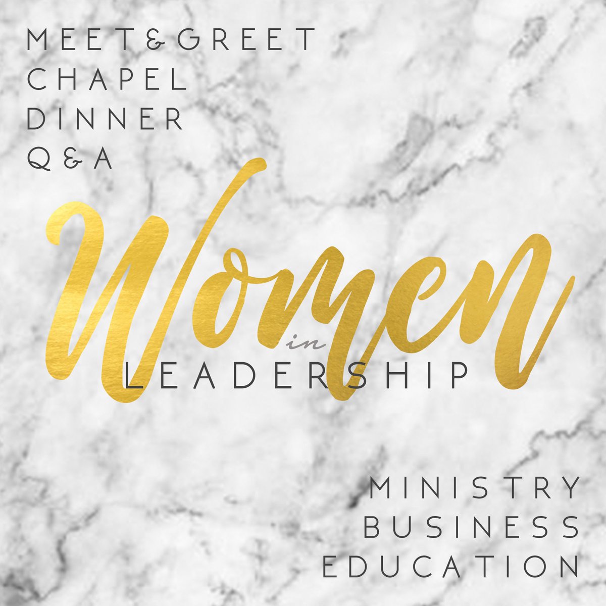 Women in Leadership @SAGU kickoff is TOMORROW! Join us in chapel all week to hear from women who #Leadlikeagirl, @drkimberlyellison, @carlithomas21 and <a href="/jodi_detrick/">Jodi Detrick</a>. Follow for upcoming details on this week’s events! #EdLeadership #LeadLAP