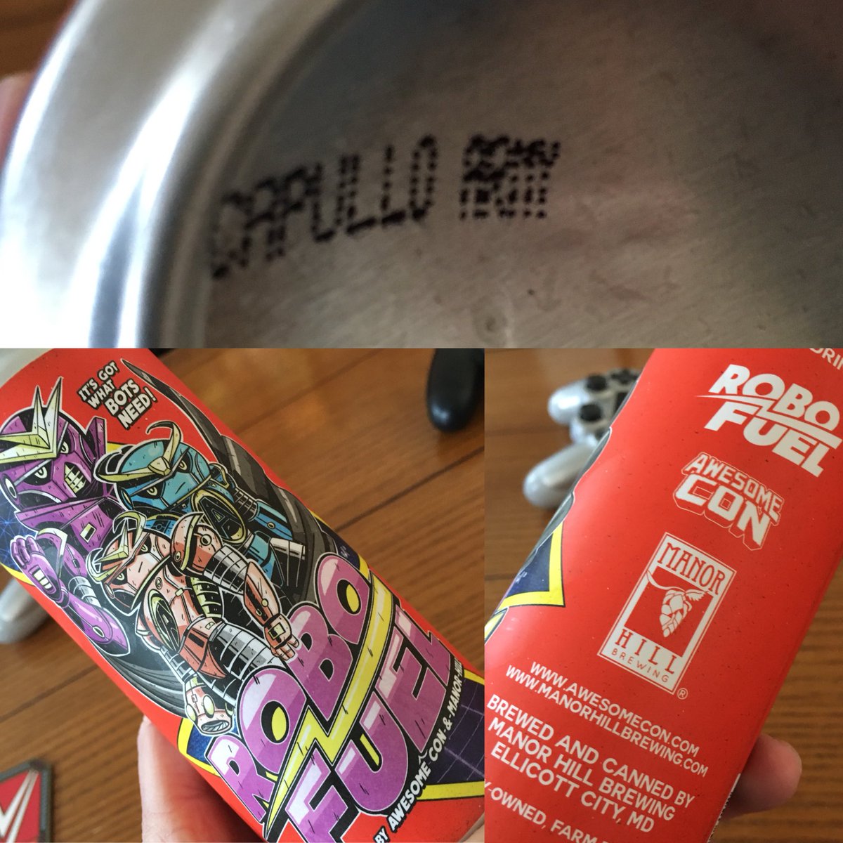 pamchenkotwist's tweet photo. Looks like there are some loyal soldiers at @Manorhillbrew 🤘🏻 @GregCapullo #AwesomeCon #RoboFuel #WhatBotsNeed https://t.co/4PCN0bde73