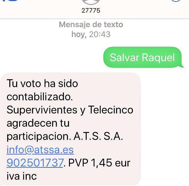Nosotros lo tenemos claro... ¿y tú? #RaquelTodo❤️ #SV2018 #ConexionHonduras2  
Envía un mensaje al 27775 con Salvar Raquel 
👇