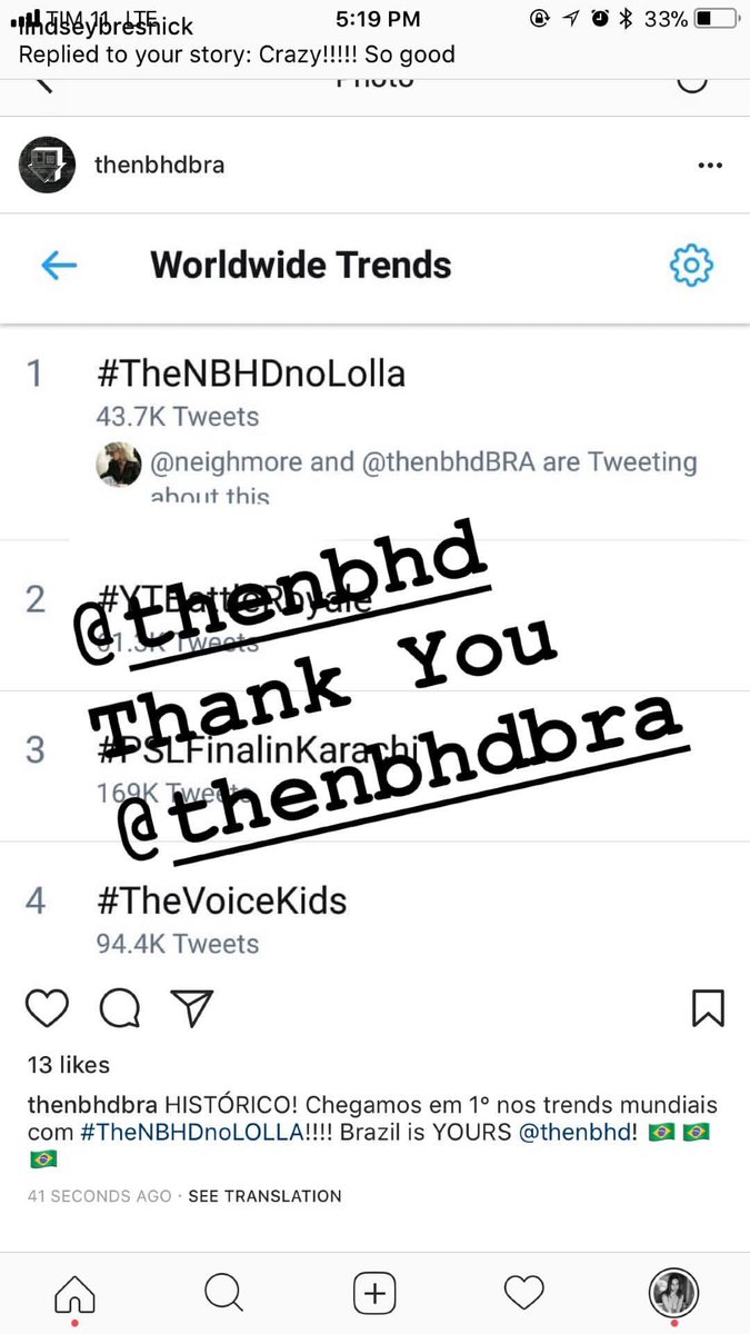 thenbhdBRA's tweet photo. Thank you @mr__harding for always being so kind to us! All of our followers helped too! We couldn't do 10% of this without them. They trust us and we trust the band! Hope you all liked the concert and our contry! 🇧🇷🖤 https://t.co/s85vnNOw0F