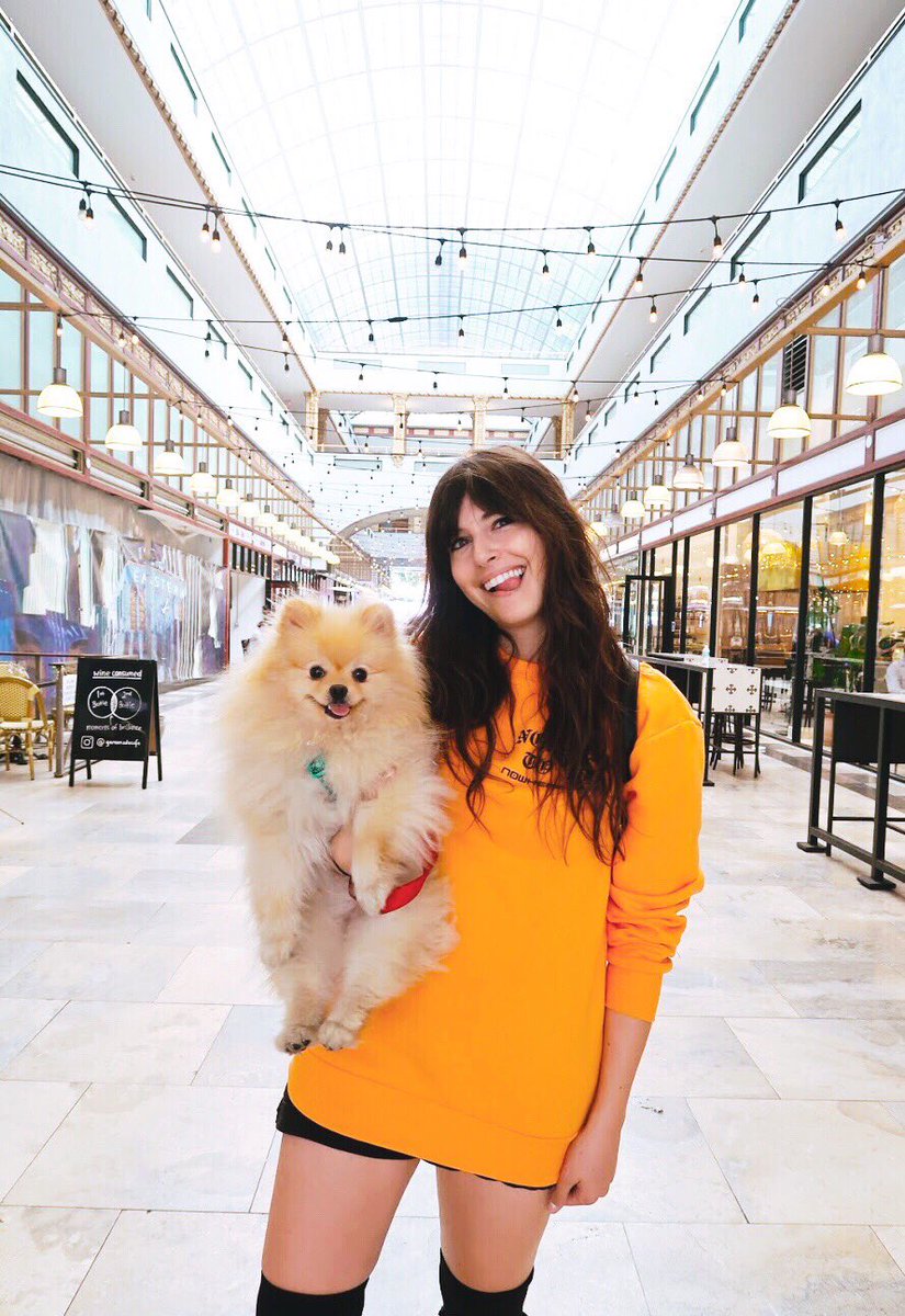 carlyhenderson_'s tweet photo. When you and your dog have the same goofy smile 😜I love this little fofa so much ❤️

https://t.co/4N2qvTO3uV https://t.co/MQKxHmHDP2