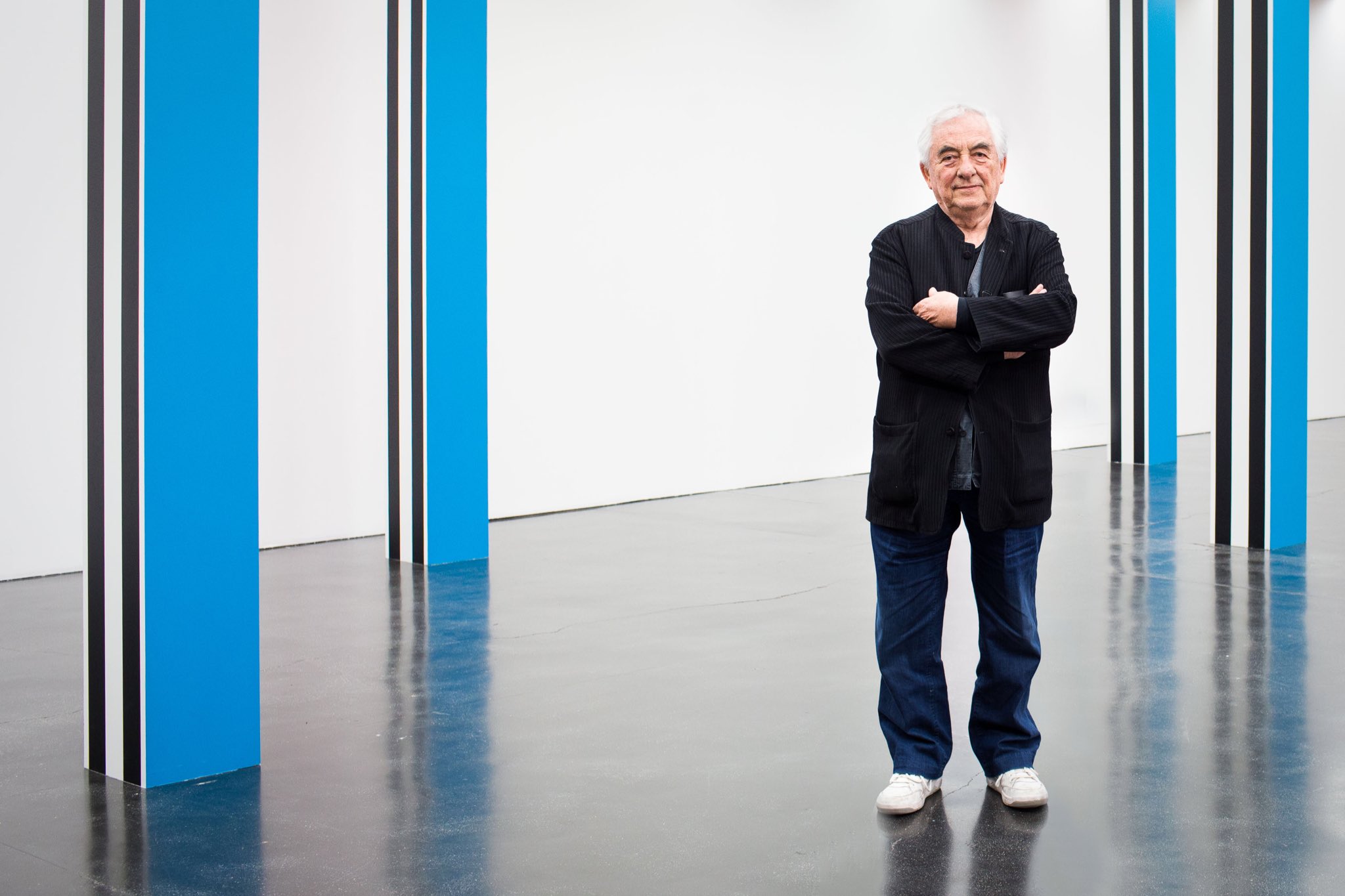 Happy birthday to daniel buren! 
