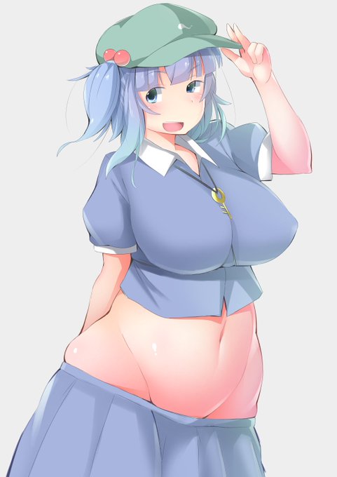 お腹がエロいにとりちゃん! 