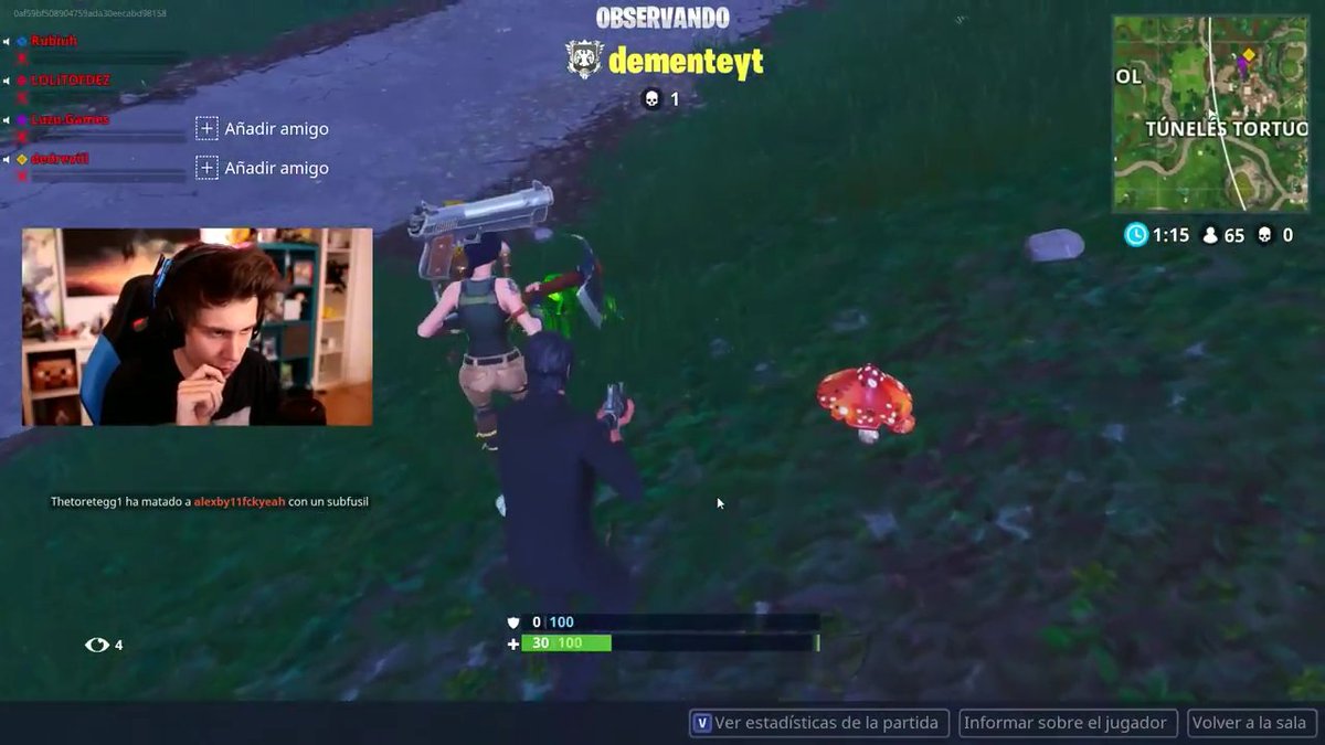 NikoBizarro's tweet image. El @Rubiu5 faneando a @DementeYT