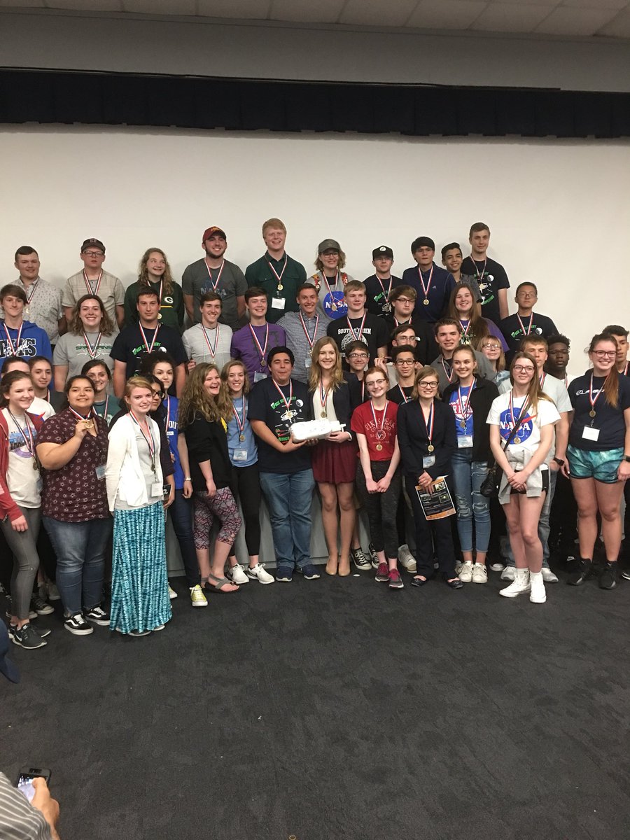 Grumbo Aerospace WINS! 
President of the Company: Olivia Tidwell
Vice President: McKenna Deaton
Assist. CEO: Hannah Rens (Alumni)
East High is VERY well represented in the winning company! 
@BlackRaidersEHS #BeGreatEHS 
#JSCSSDC18