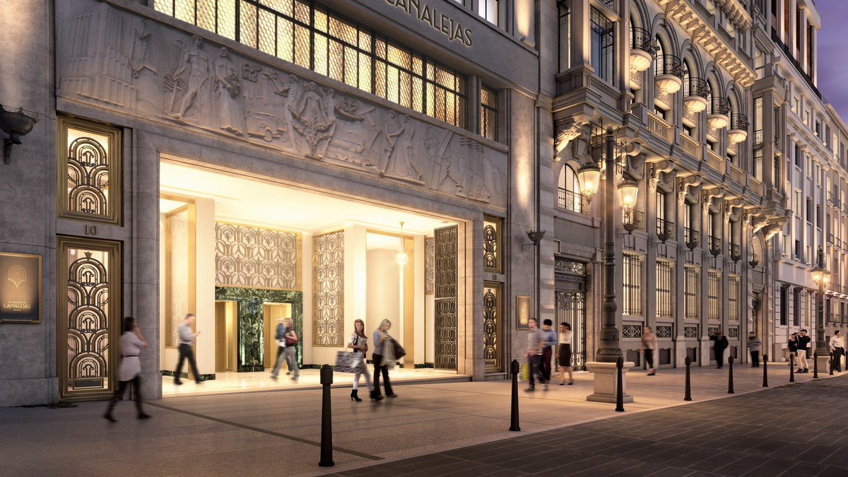 ViajUP's tweet photo. Así será el hotel de lujo de Canalejas en Madrid que abrirá en 2019 https://t.co/s1xd8R7zSs