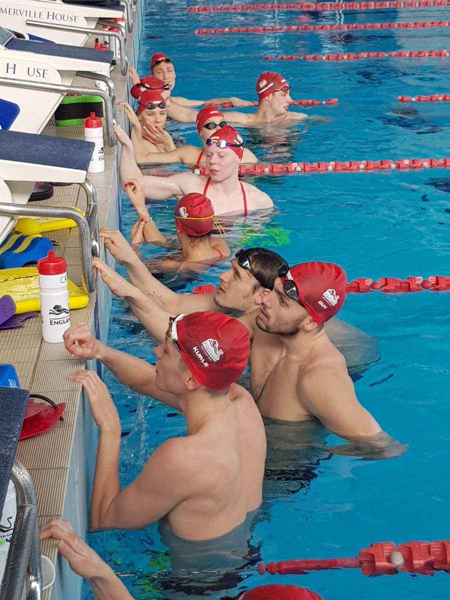 Day 2 of training in Brisbane for our #teamengland swimmers