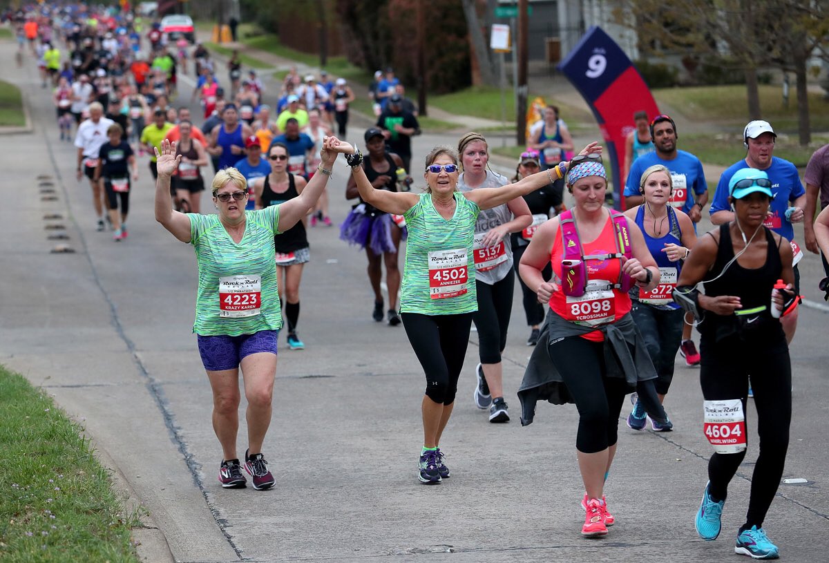 RunRocknRoll's tweet photo. Today, runners took to the streets of Dallas for a music packed, scenic tour through the heart of Texas! Relive every mile in the 2018 @Toyota #RNRDallas Half Marathon gallery!

https://t.co/XI8X3qExEp https://t.co/KbNNspxanM