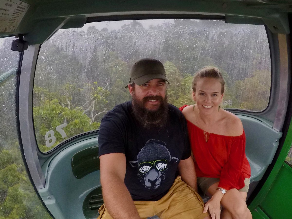 winchandunwind's tweet photo. Yesterday we got to Explore the oldest tropical rainforest on Earth, right here in our hometown, Cairns. The @SkyrailCairns experience was epic in this Wet Season rain🙌🏼🍃🐍🦋 #ExploreTNQ @Queensland https://t.co/nG1kmucj31