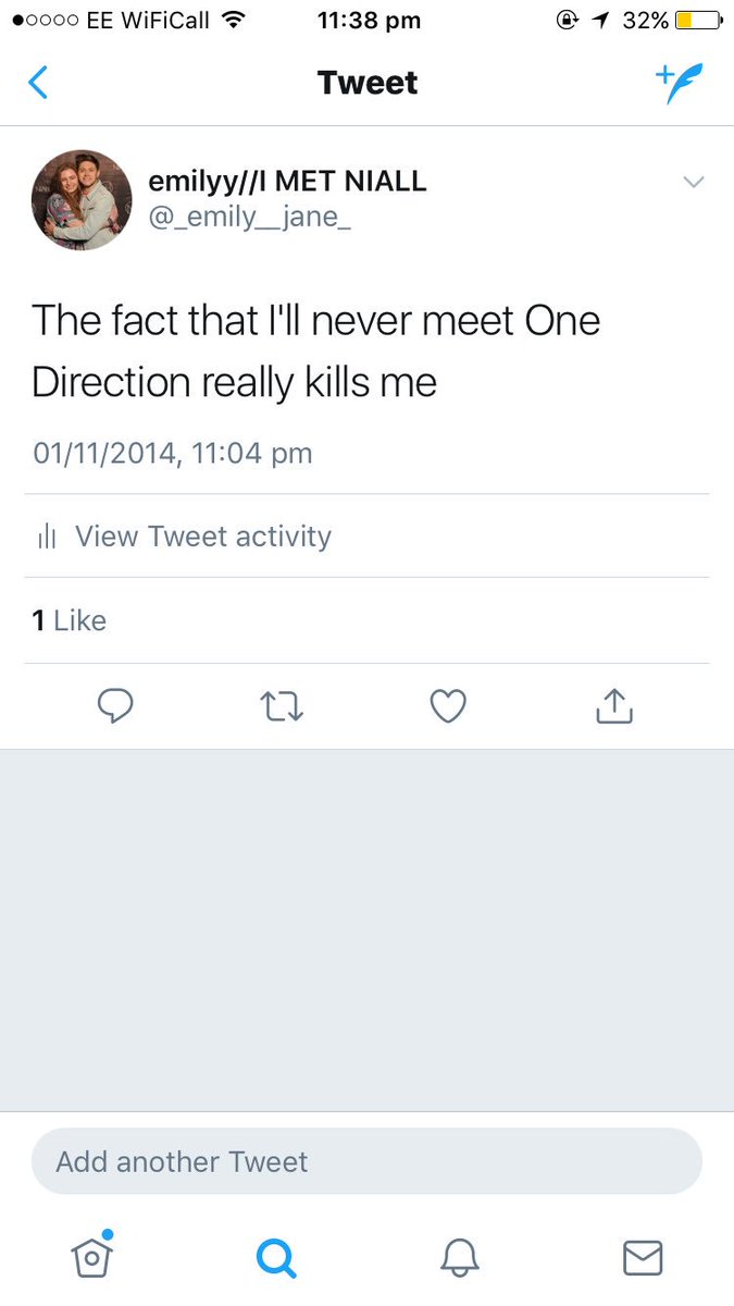 _emily__jane_'s tweet photo. Never ever give up, I never thought I'd get to meet a member of One Direction but it happened and I'm forever thankful💫💙 https://t.co/cuE3LDBldD