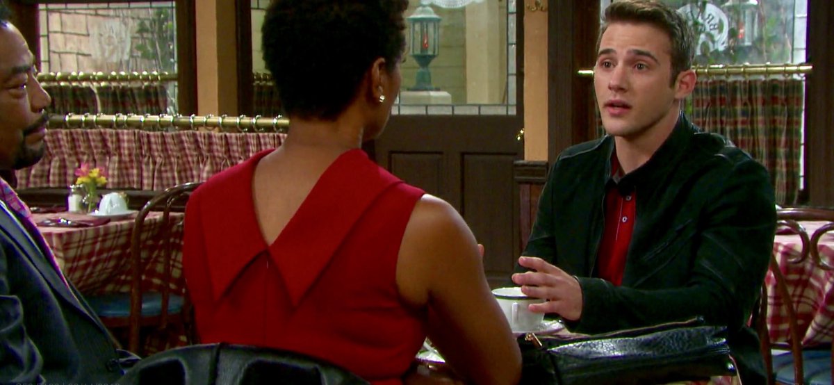 CMossFans's tweet photo. 3/14/18 #Days After leaving Eli, JJ heads to the pub and finds Abe & Valerie there! Abe invites him to join them! ⏳
.
.
.
#dool #daysofourlives #bradypub #futurefatherinlaw #jjdeveraux #abecarver #valeriegrant #caseymoss https://t.co/EBV6U3wS2k