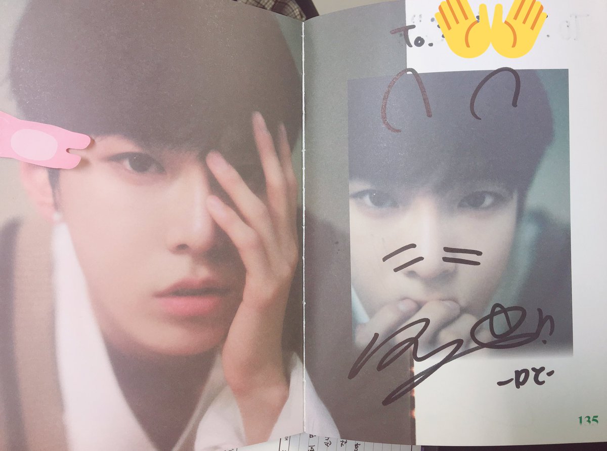 180324 NCTサイン会① #ドヨン 初めてのサイン会ドタバタしたけど