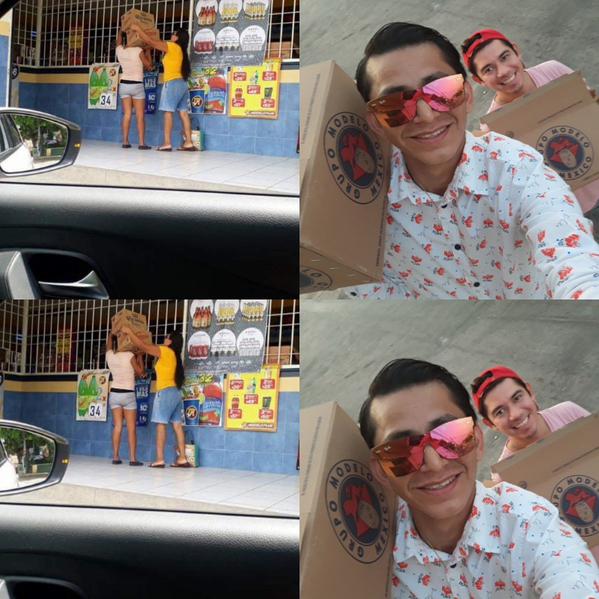 LauroAl's tweet photo. Minutos antes de la selfi nos cacharon con la merca jaja https://t.co/4MZx0qNmSO